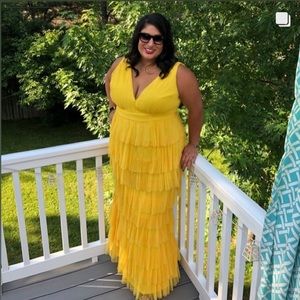 Yellow Party Dress
